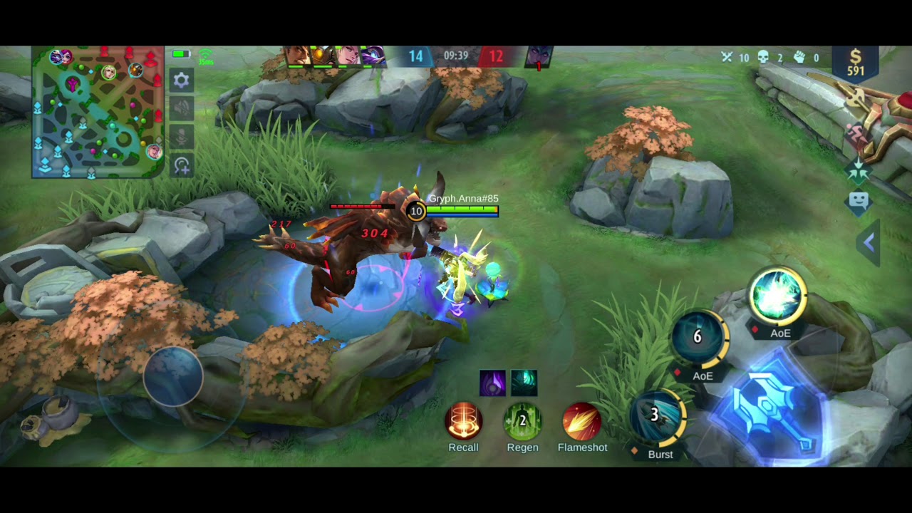 Mobile legends / hero layla - YouTube