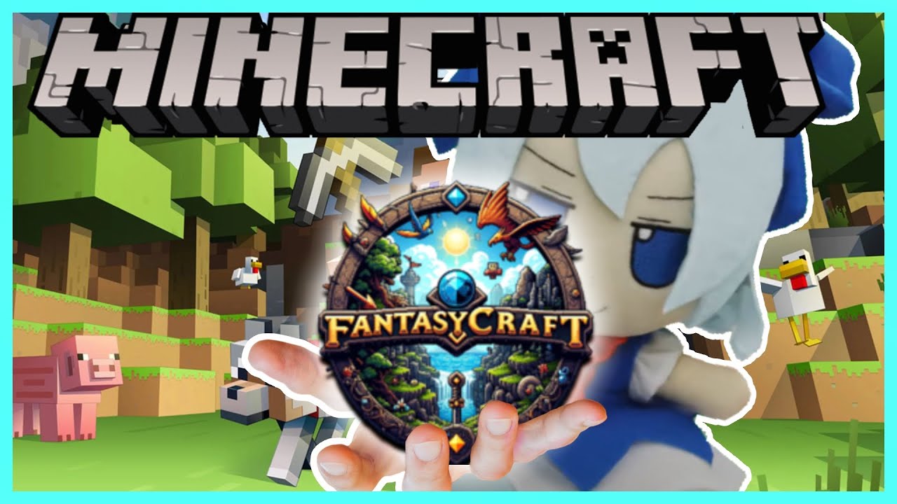 cirno te explica como empezar en el server de minecraft fantasycraft ...