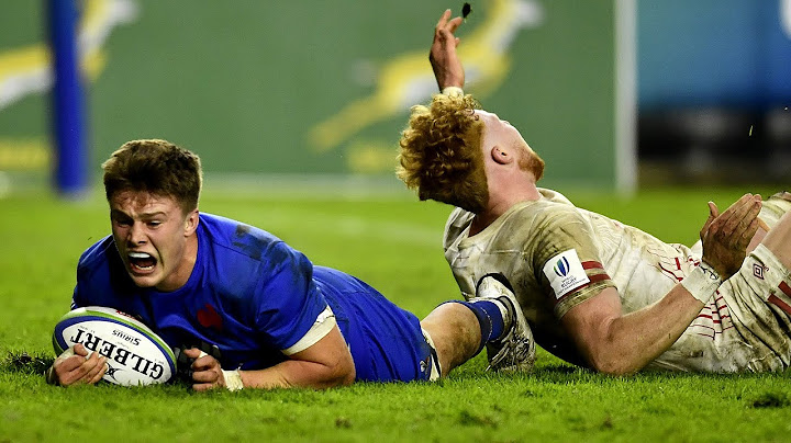 Championnat du monde moins 2023 - France - Angleterre moins de 20 ans : Le résumé