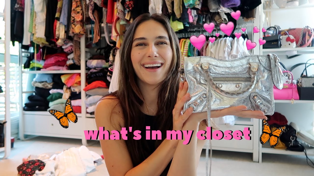 what's in my closet~ devon lee carlson - YouTube