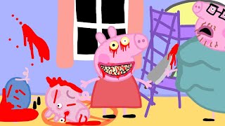 PEPPA .exe and George Play Lights Off SCARY