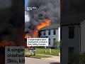 A single-engine plane crashed into a home in Ohio, killing 2 people