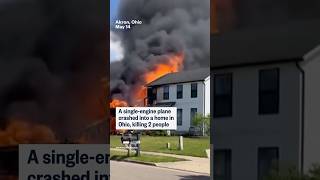 A single-engine plane crashed into a home in Ohio, killing 2 people Wealth