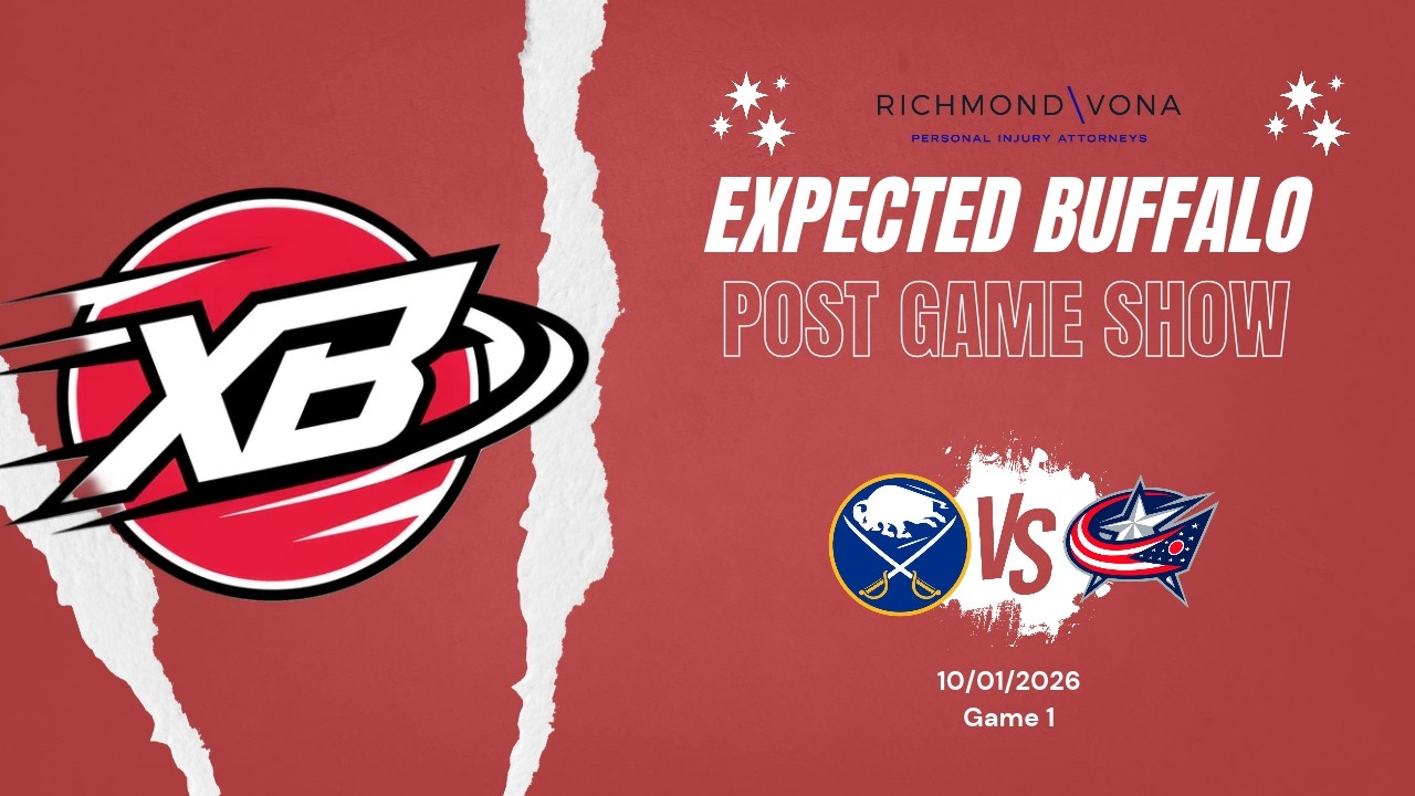 Expected Buffalo Post Game Show - Sabres vs Blue Jackets | Game 1