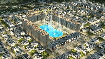 3D  Modern Apartment Architecture Animation Walkthrough