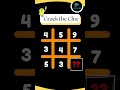 Crack the Clue😈😈|| Mind Math🔥🔥|| Math skills😎😎|| #maths #shorts #shortsvideo #shortsviral