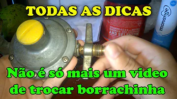 Como saber se a válvula do gás está ligada?