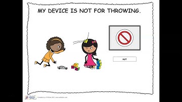 "I Use My Device to Talk!" AAC Social Story for Behavior