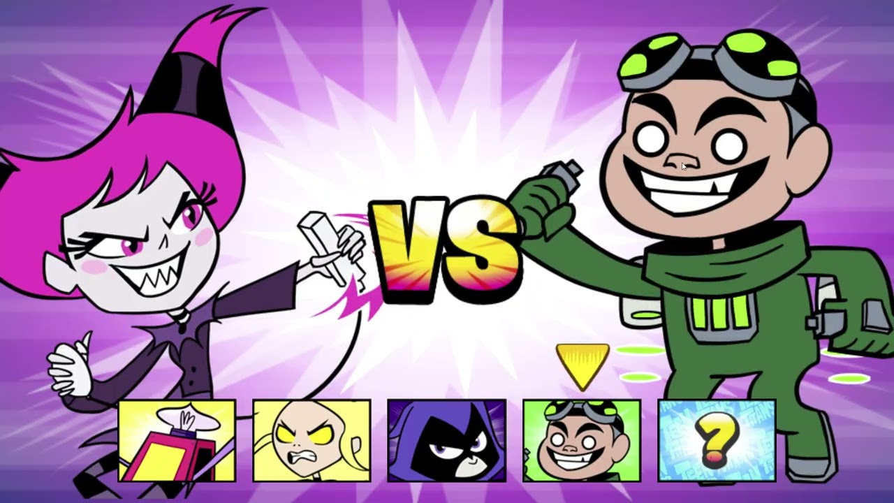 КОНФЕТТИ!!! - Юные Титаны, вперёд: Поединки в прыжках [Игры Cartoon Network]