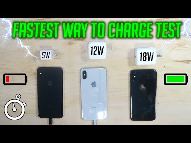 fastest iphone xr charger