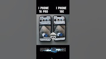 🚀I PHONE 16 PRO VS I PHONE 16e ULTIMATE SPEED TEST! WHICH ONE