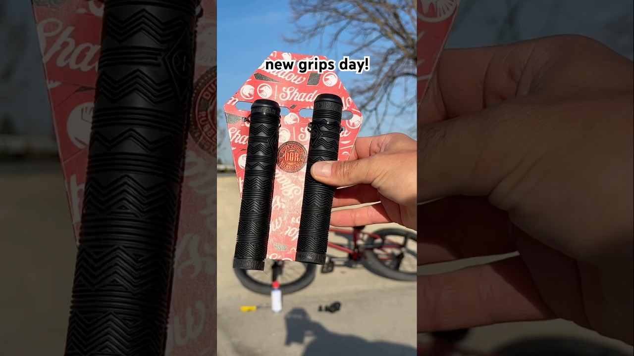 new bmx grips - shadow gipsy simone barraco’s signature