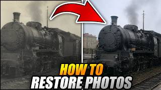 How to RESTORE & COLORIZE OLD PHOTOS FULL GUIDE