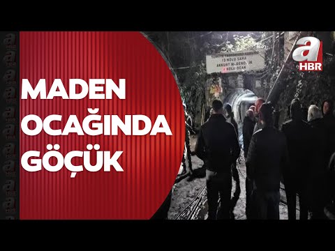 Zonguldak'ta maden ocağında göçük! 1 işçi mahsur kaldı | A Haber