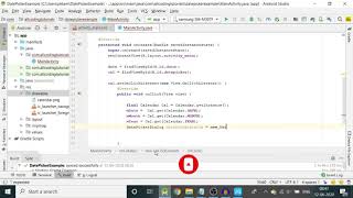 How to Add Date Picker Dialog in Android Studio   DatePicker Dialog in Android App