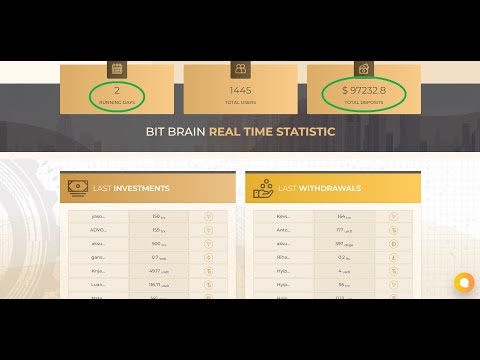 🔥 Toplamda  (-(  550 $ )-) Yatırım 🔥 Yeni Saatlik Ödeyen Kripto " Bitbrain "#crypto #tron #mining