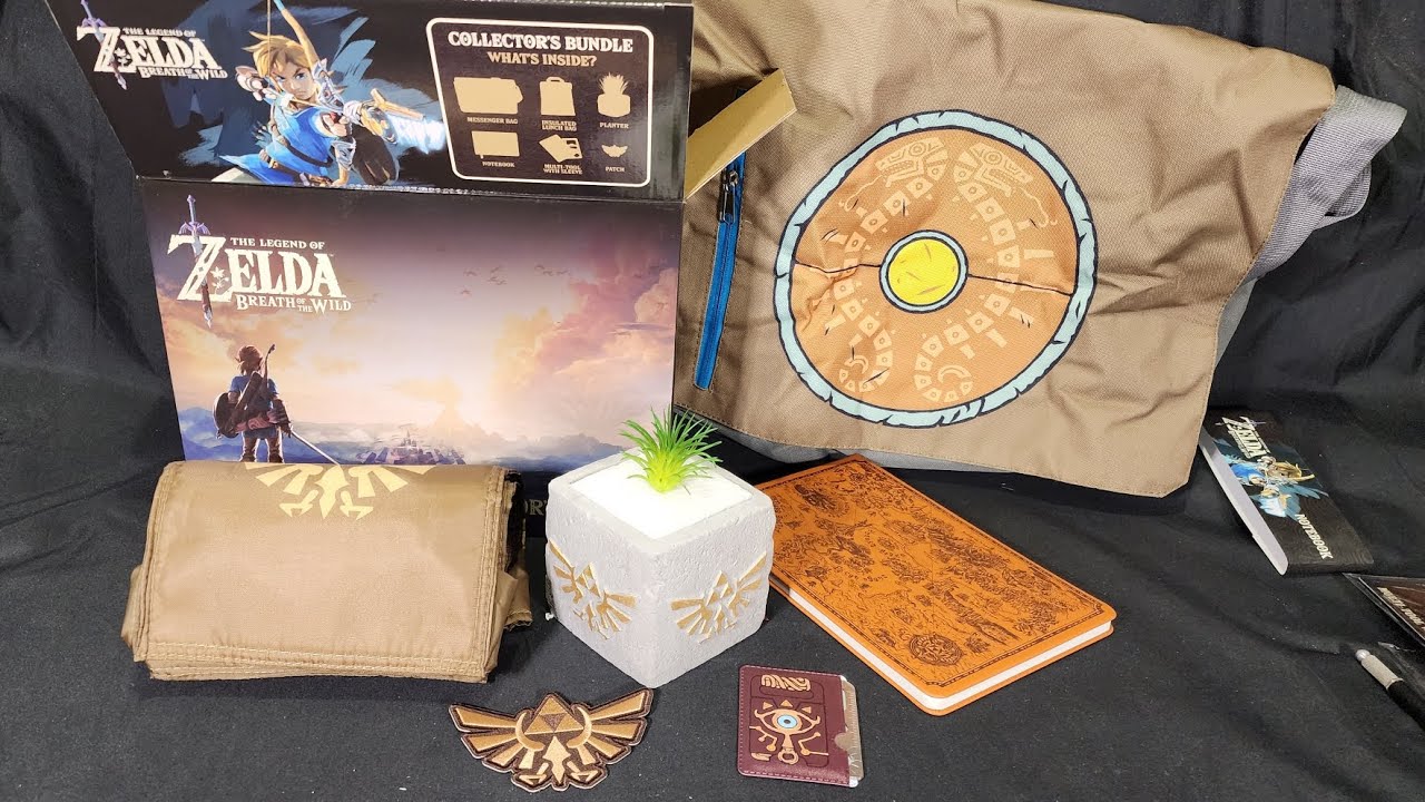 UNBOXING GUIDE LIVRE ZELDA BREATH OF THE WILD EDITION AUGMENTEE