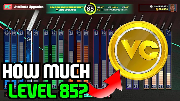 NBA 2K25 How MUCH VC do you NEED to HIT LEVEL 85!