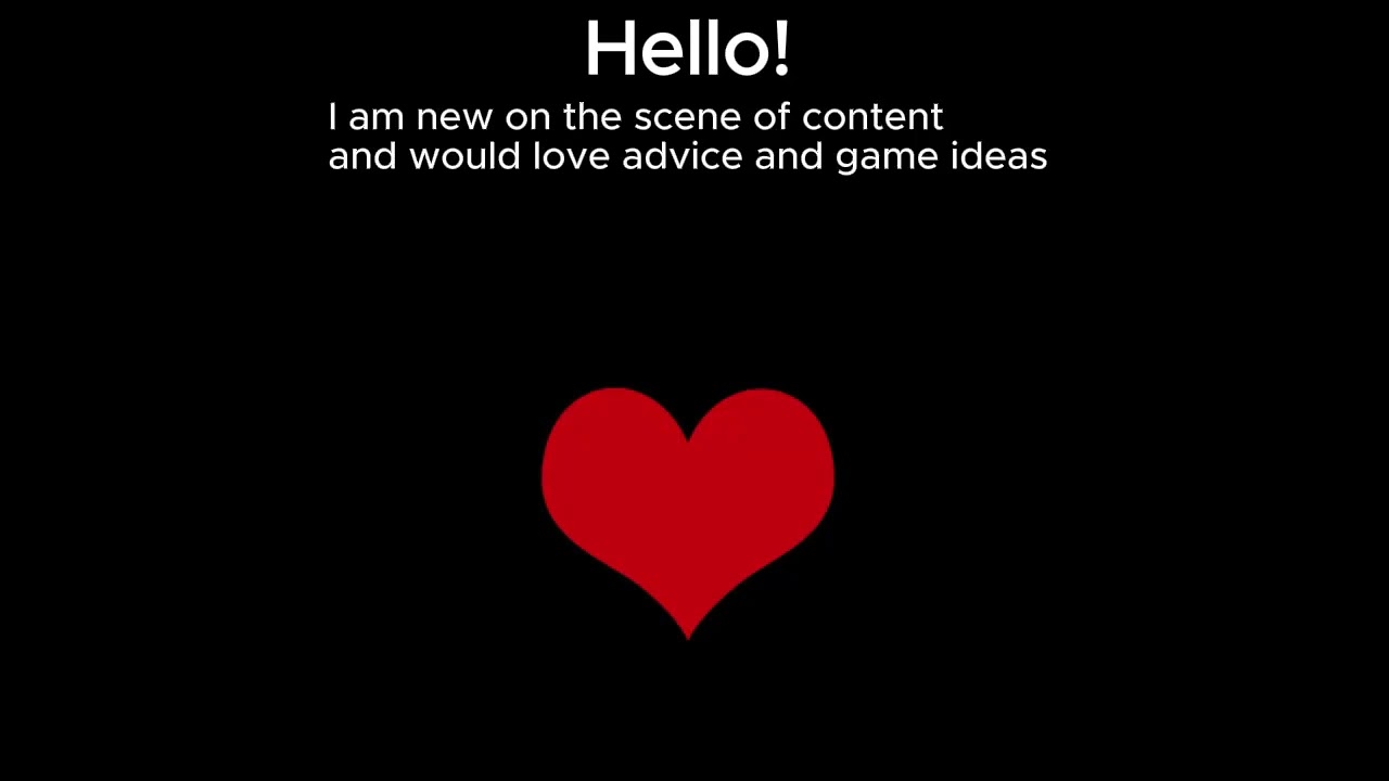 Hello new friends!