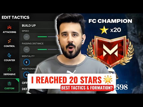 I Reached 20 🌟 in Manager Mode With Best Tactics & Formation!!