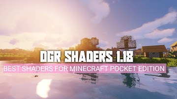 Top 1 Shader MCPE 1.18 - 1.17 | DGR Shader - Shader Realistic | no lag Support Ram 2GB - 8GB