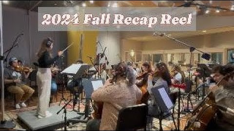 Yiling Lu 2024 Fall Recap Reel - Film and Game Rescore