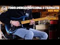 No Talking...Just Tones | Fender American Professional II Stratocaster | Maple - Dark Night