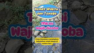 Hewat Waktu dan Tenaga. Trik ini wajib dicoba. #smartsolution #trik  #trikbermanfaat #carahemat