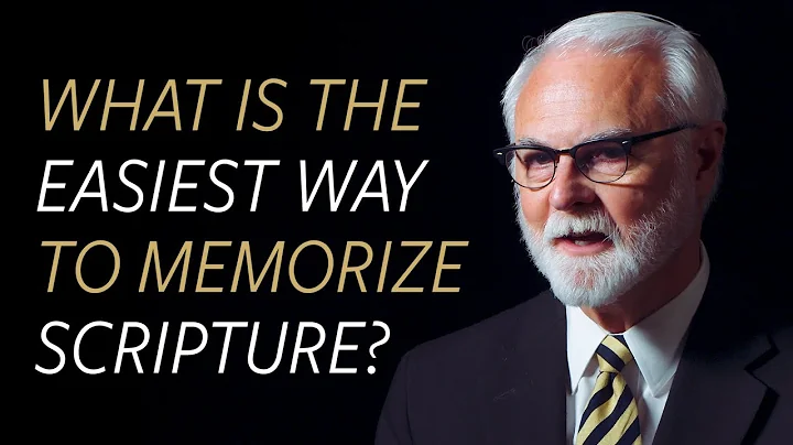 What is the easiest way to memorize Scripture?