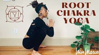 🔴 20 Minute Root Chakra Yoga | Get Grounded 🔴 screenshot 3