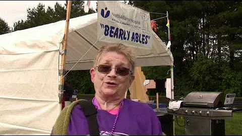 Barbara Rowland and the Relay for Life Survivor Lap
