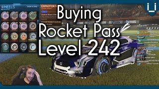 Buying Rocket Pass Level 242 | All Titanium White Items | Giveaway in Description