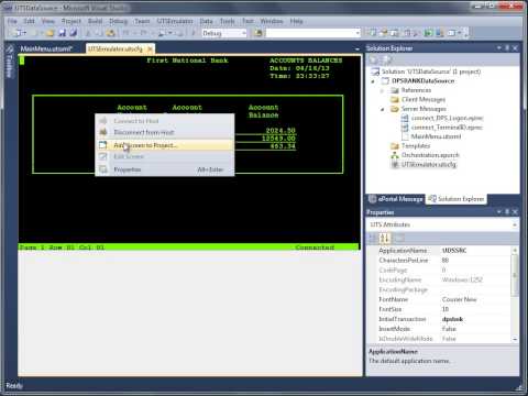 OS 2200 UTS Data Source Project
