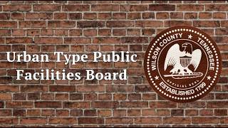Wilson County Urban Type Facilities - May 2026