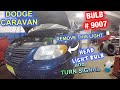 How to remove and replace head light bulb on 2005 dodge caravan 9007 bulb