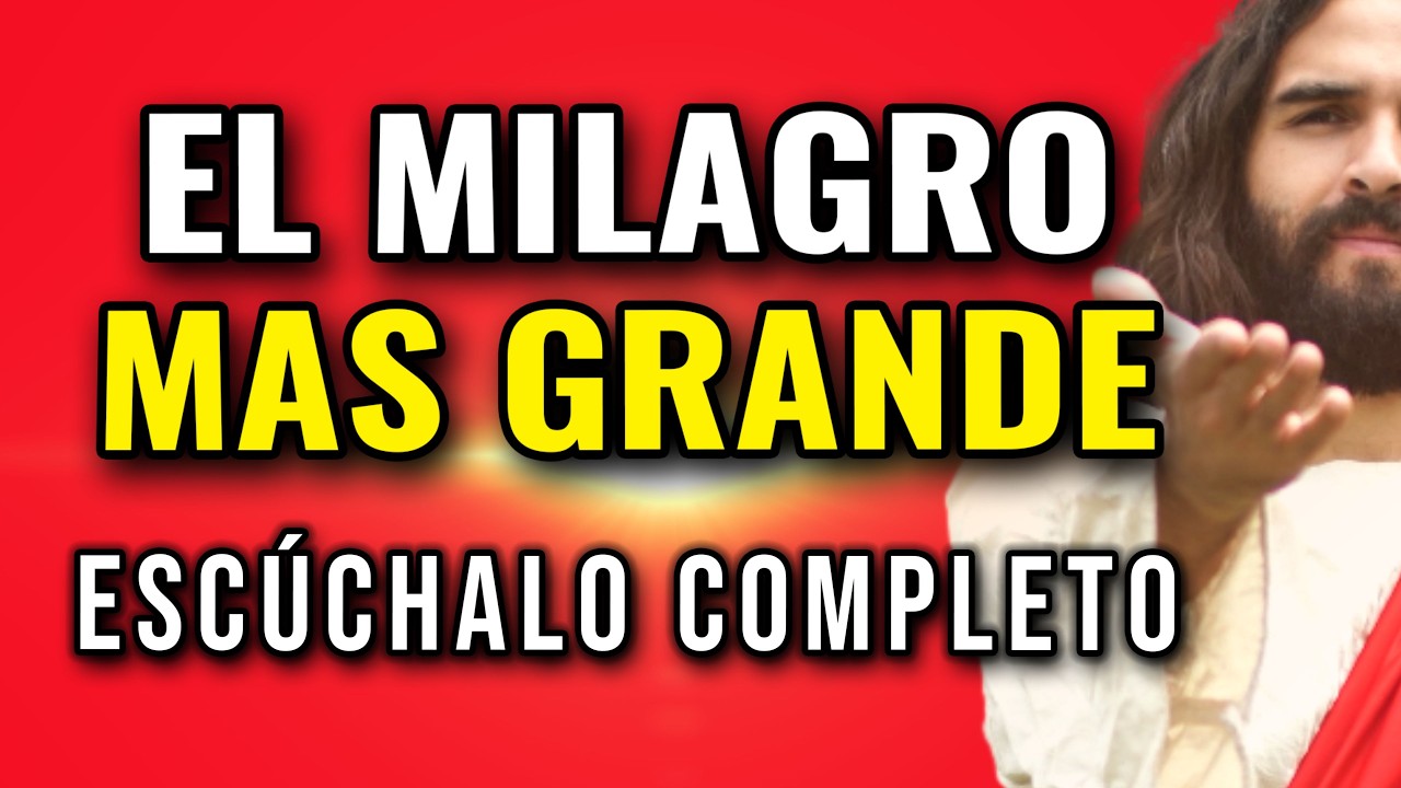 DIOS TE DICE, ES HOY, EL MILAGRO MAS GRANDE E IMPORTANTE EN TU VIDA, ESTE DÍA | Dios Es Bueno