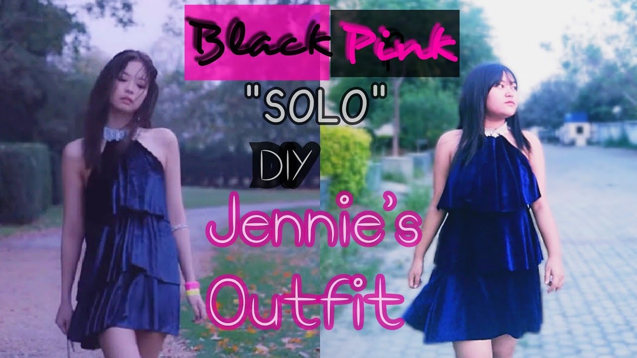 MAKING JENNIE'S SOLO OUTFIT *for cheap* PART 1 - YouTube