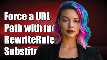 How to Force a URL Path with mod_rewrite