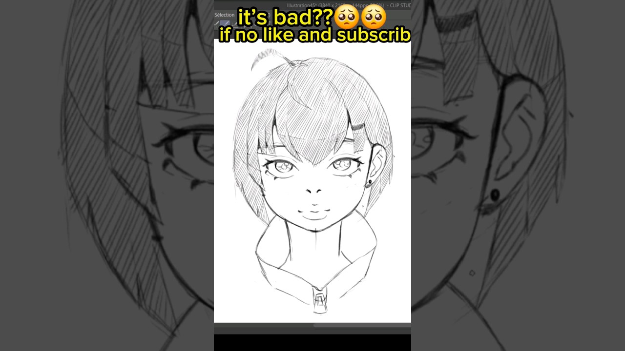 I draw very badly?🥺🤧 