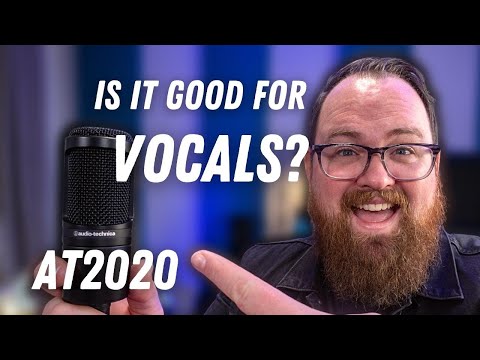 Audio-Technica AT2020 Review and Test - Good For Vocals?