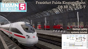 German Safety Systems: Mixing LZB/GNT/PZB/Sifa on the ICE-T BR 411 (Train Sim World)