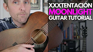 Moonlight by XXXTentacion Guitar Tutorial - Guitar Lessons with Stuart!