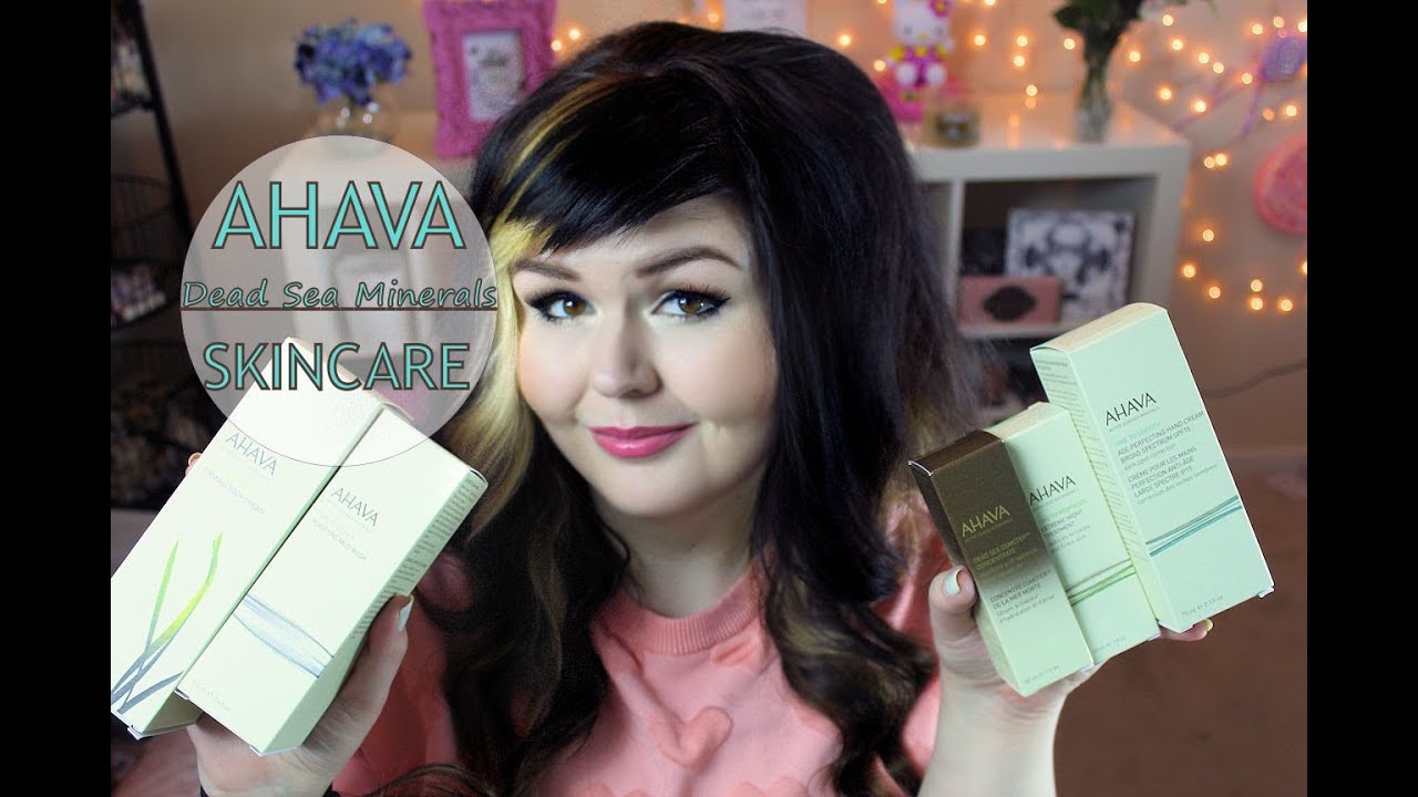 AHAVA Dead Sea Mineral Skincare Review & First Impression