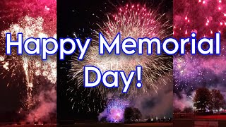 Annual Fireworks Show To Celebrate Memorial Day and the Unofficial Start To Summer! 