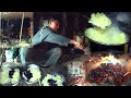 Himalayan Dry Meat in the  Dinner || Cowherd Life in the Himalayan Region ||