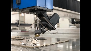 ACCURL 3D Waterjet Cutting Machine with 5 Axis Water jet CNC Cutting price for sale