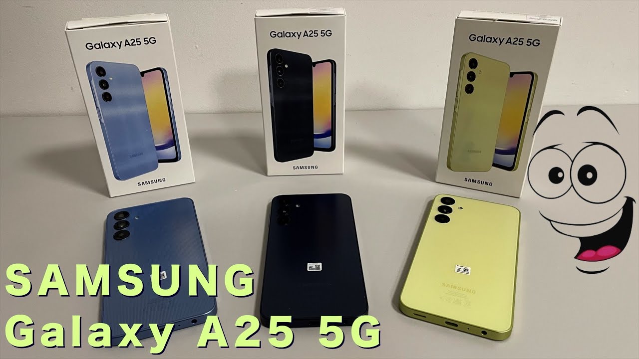 Samsung Galaxy A25 5G (SM-A256B) kicsomagolás és bemutató - YouTube