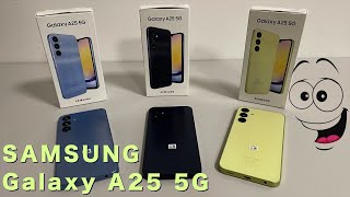 Samsung Galaxy A25 5G (SM-A256B) kicsomagolás és bemutató