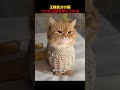 王様気分の猫、ついに王冠を手に入れる！#shorts #動物 #ペット