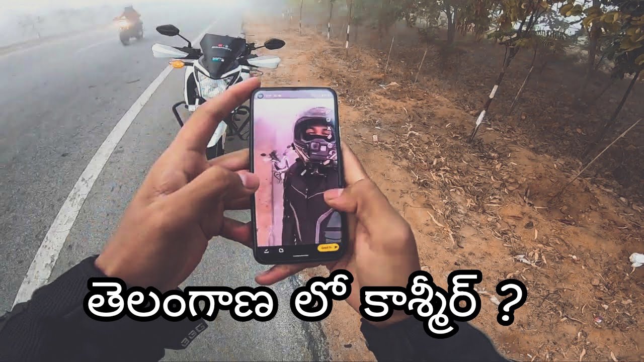 OFF TO KARIMNAGAR PART-1 | ON THE FOGGY DAY | TELUGUMOTOVLOG | SRIMANSUNNY